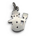 James Avery Retired Snowman Charm, 925 Sterling Silver, Uncut Loop